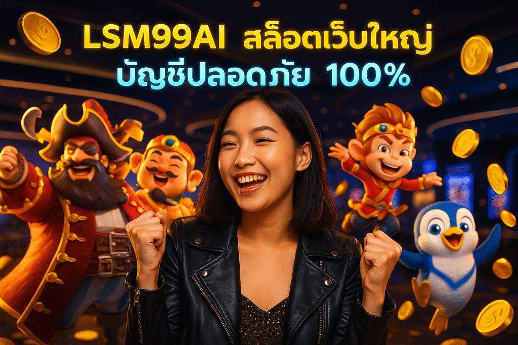 LSM99AI สล็อตเว็บใหญ่ บัญชีปลอดภัย 100%