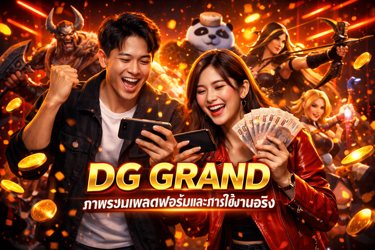 DG GRAND ภาพรวมแพลตฟอร์มและการใช้งานจริง